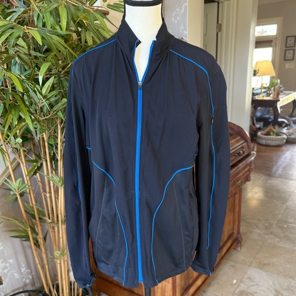IRIDEON ladies large lightweight jacket NWOT zip front equestrian